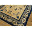 Antique Peking Small Scatter Size Wool Coral Rug