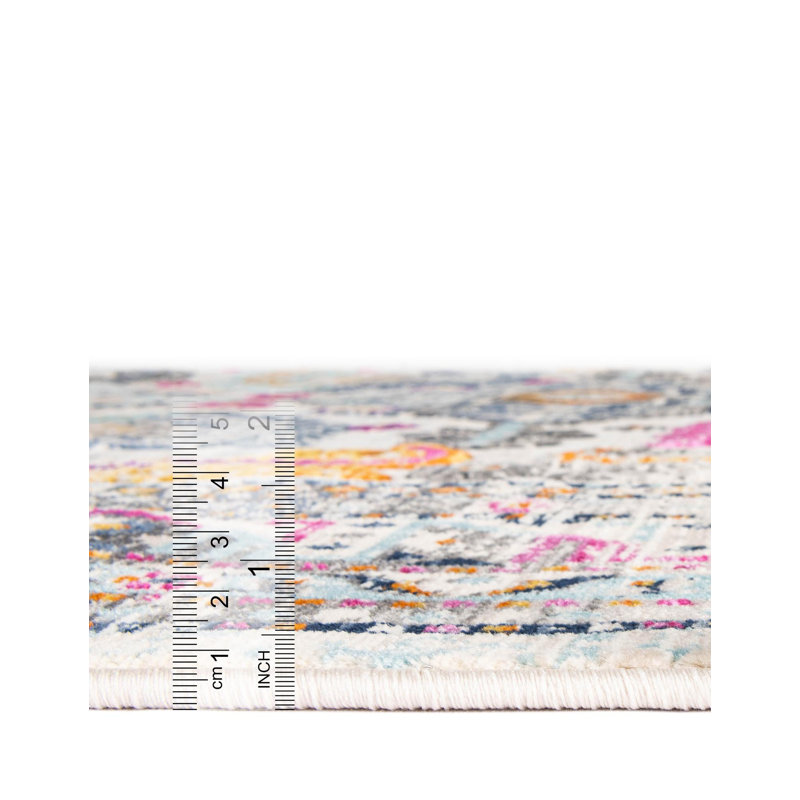 Oriental Indoor Rug, Rectangle 4'1" x 5'11"