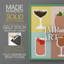 Impression encadrée Colorblock Cocktail II - bois massif-689009883-689009884
