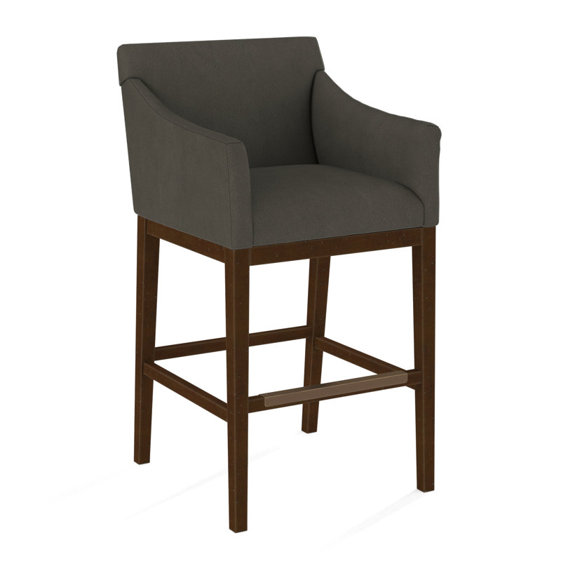 Upholstered Stool, Evolution Smokey, Nutmeg