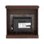 Foyer électrique avec manteau de cheminée, bordure de manteau de cheminée avec insert de foyer de 23 po, flamme réglable, télécommande, cerisier, l 41,34 po x P 14 po x H 40 po