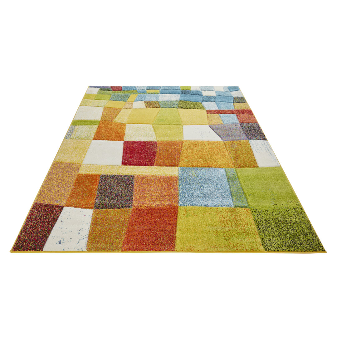Machine Woven Multicolour Indoor Rug