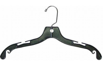 Cintre en plastique antidérapant pour robe / chandail / chandail