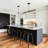 1-Light Textured Glass Dimmable Adjustable Pendant Light
