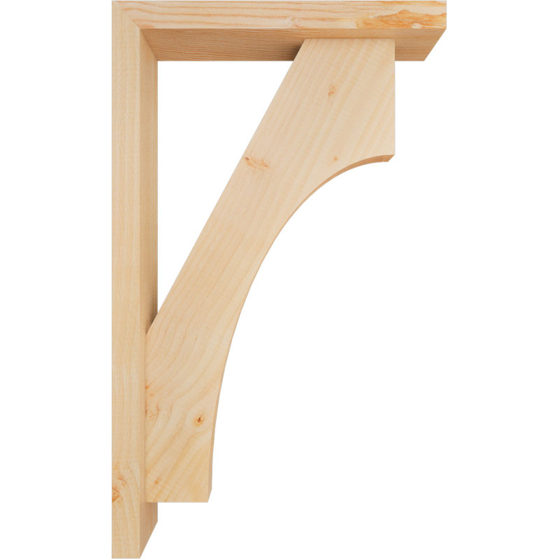 Support Westlake Block avec support décalé, 30 po x 18 po, Sapin Douglas de l 3 1/2 (lisse)