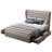 Komor Upholstered Storage Bed with Charging Station and LED Lights-966785-966847