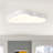 1-Cloud shaped white LED dimmable ceiling light