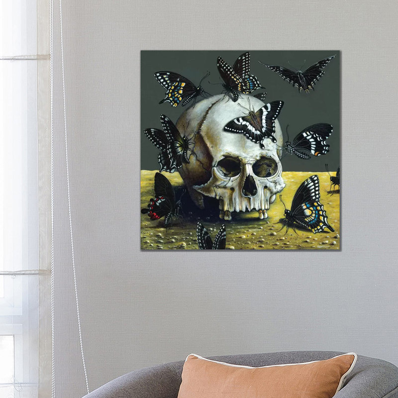 Dark Angels by R.S. Connett - No Frame Print on Canvas, 66.04 cm H x 66.04 cm W