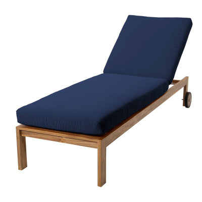 Venice Outdoor Teak Chaise Lounge