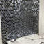 Carreau de mosaïque en verre 2 po x 2 po Eterna Hexx-98413721