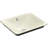Iron Plains 6.3" Tall Metal Rectangular Bathroom Sink with Overflow