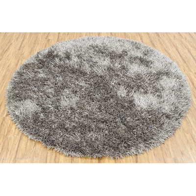 Hand Loomed Area Rug in Gray