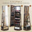 Armoire pour bijoux autoportante de 22 po de largeur Kenmare-691523269