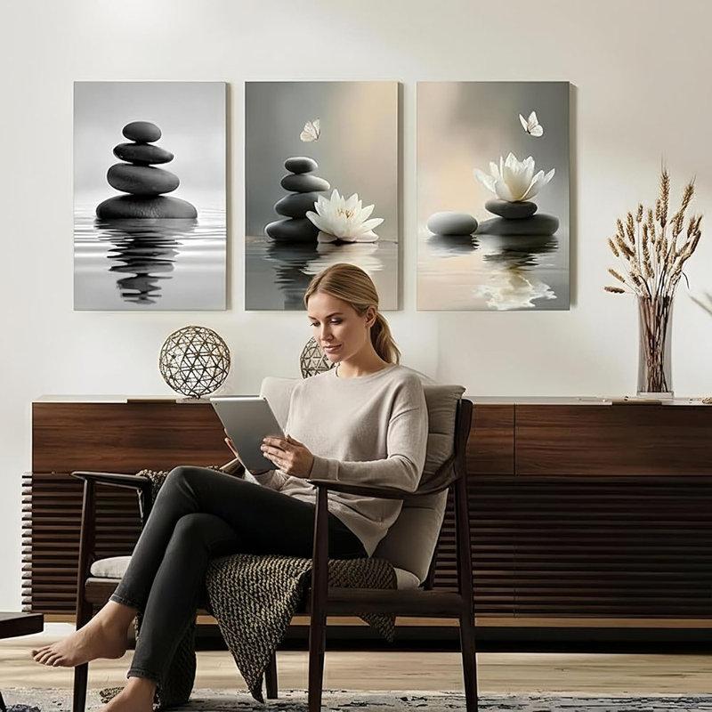 3 Piece Wrapped Canvas Print