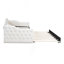 Lit de jour rembourré capitonné de style moderne avec couchette, canapé-lit avec ports USB et Type-C-1985920018