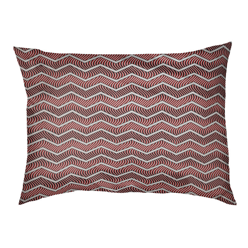 Coussin pour chien Chelan, Petit (l 28 po x P 6 po x H 18 po), Rouge