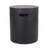 Outdoor Lightweight Concrete Side Table,Copper