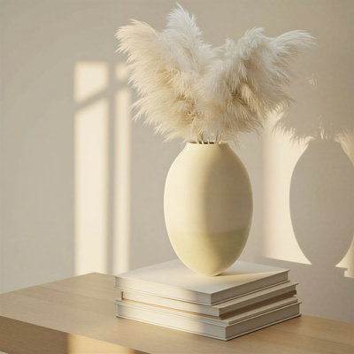Vase en métal émaillé