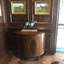 Demilune Accent Cabinet
