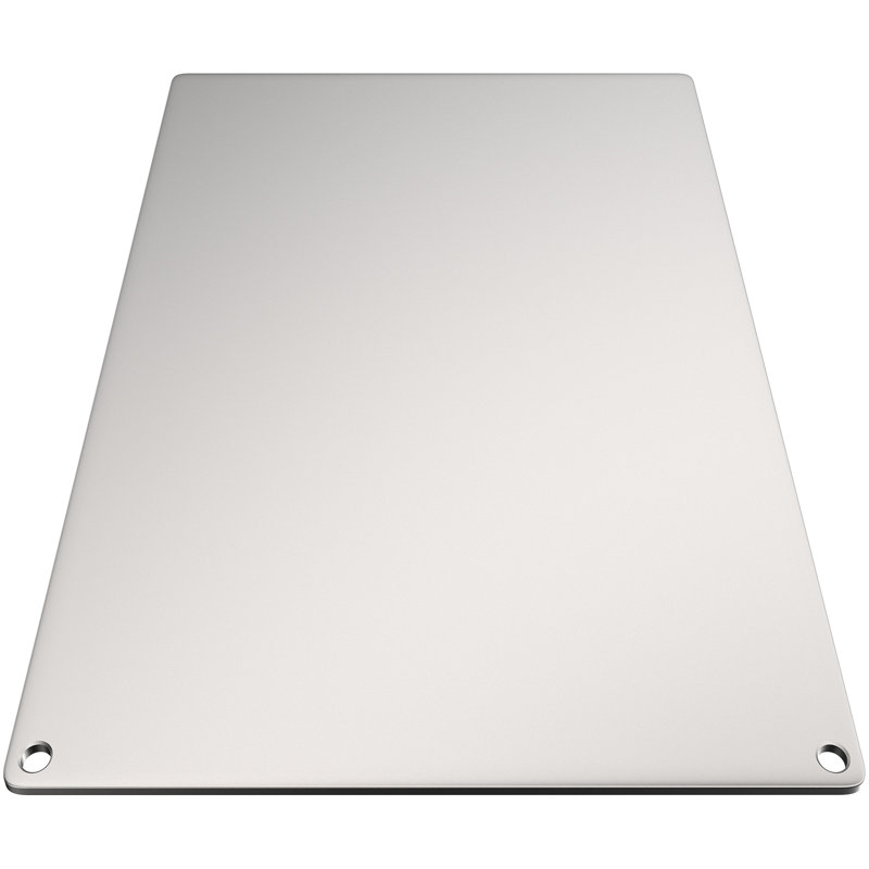 VEVOR Non-Stick Steel 14'' Pizza Pan, Silver, 0.20" H x 20" L x 14" W