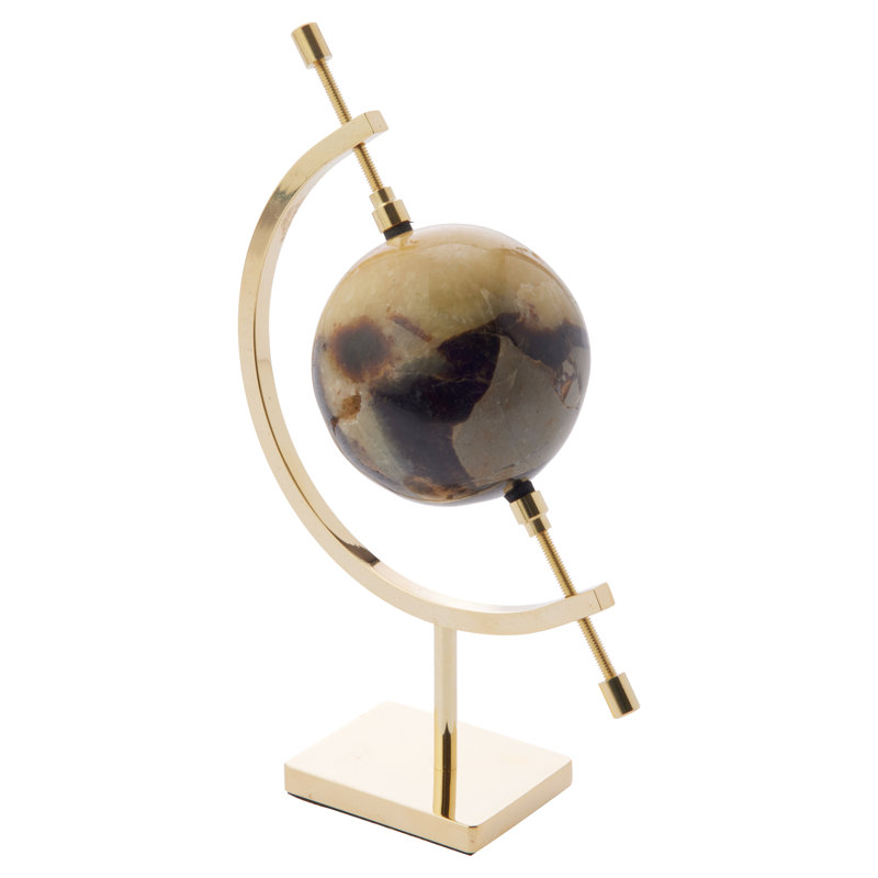 Chiverton Caliper Stand, Gold, 6.25" H x 4" W x 1.5" D