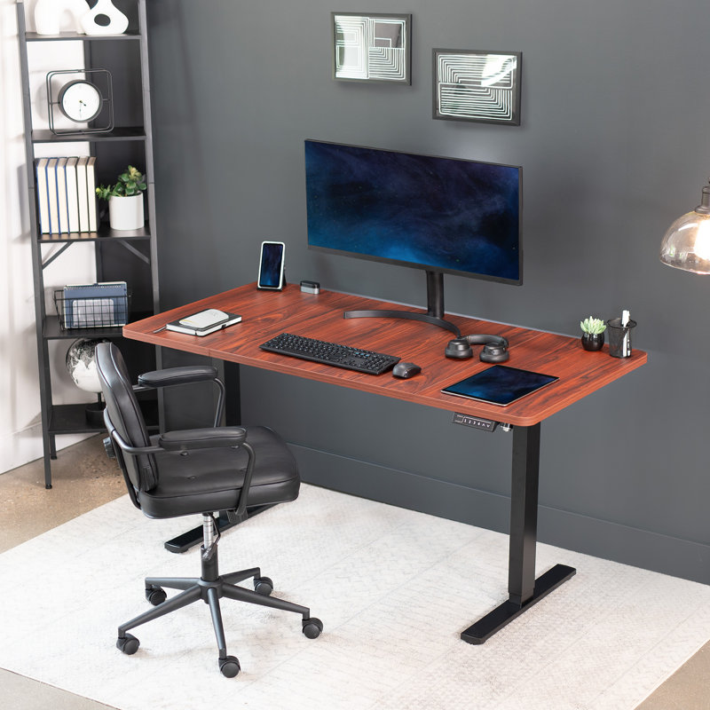 VIVO Dark Walnut 71 x 36 inch Particle Board Table Top