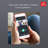 Black Wireless Push Button Doorbell