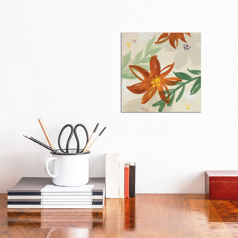 Into The Garden II by Lanie Loreth - Wrapped Canvas Painting, 30.48 cm H x 30.48 cm W