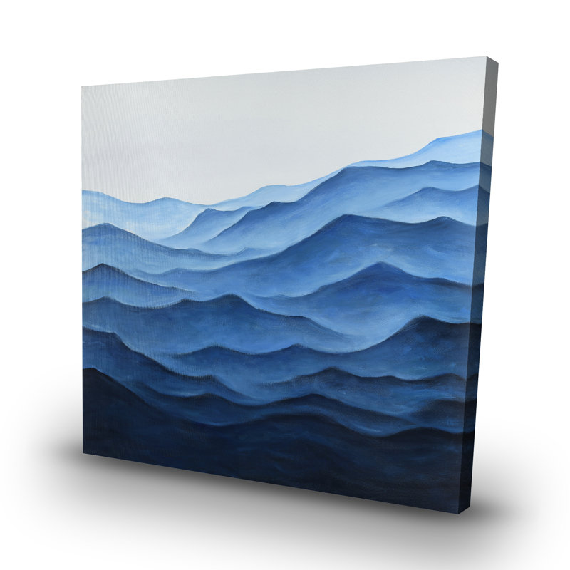 ocean - 32"x32" art on canvas