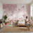 Forest Wallpaper Butterflies Deer Wall Mural-780312144-780312145