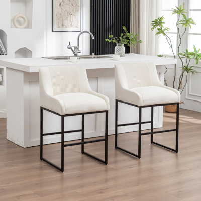 Charney Upholstered Counter Stool