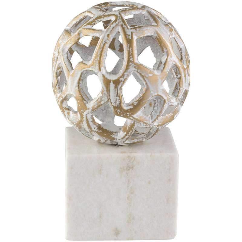 Sculpture transitionnelle Jawwad, H 8 po x l 5 po x P 5 po