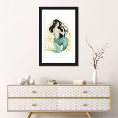 « déco sirène ii », impression sur toile