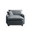 Canapé confortable à siège profond avec repose-pieds simple avec repose-pieds et un coussin, convient au salon et à la chambre à coucher, club plusieurs occasions-1225477022-1225477023
