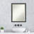 Earsie Solid Wood Rectangle Wall Mirror-718918857