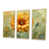 Toile naturelle avec cadre flottant