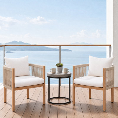 Patio Dining Chairs Set of 2