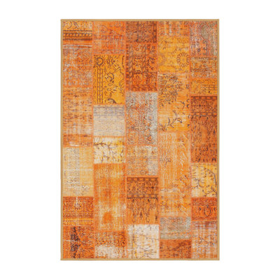Tapis de zone brun ciel contemporain