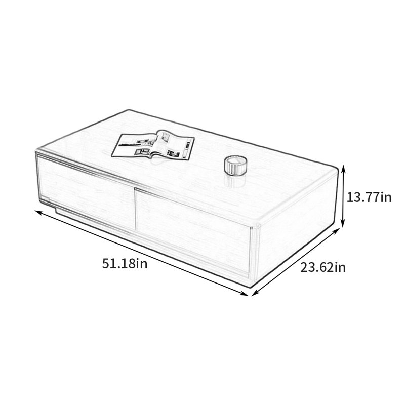 Table basse Nordic