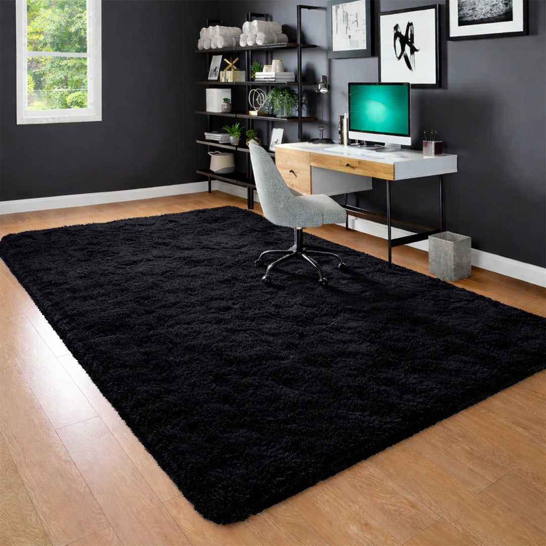 Ultra Soft Shaggy Area Rug – Plush High Pile Fluffy Carpet For Living Room, Bedroom & Modern Home Décor