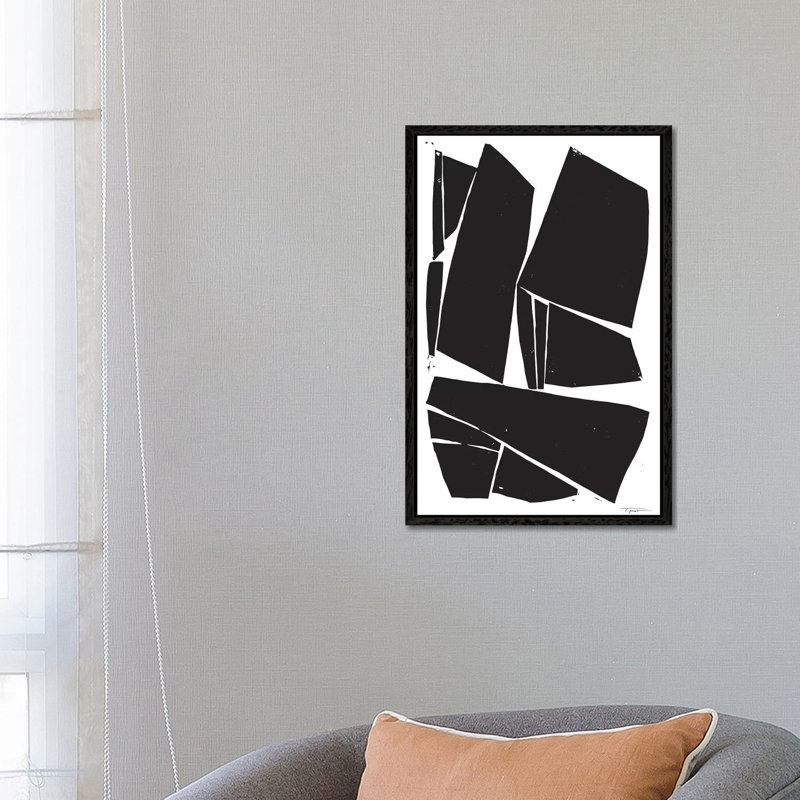Large Modern Contemporary Forms by Statement Goods - Gallery-Wrapped Canvas Giclée on Canvas, 66.04 cm H x 45.72 cm W