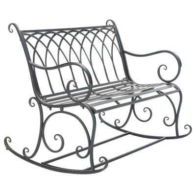 Iron Outdoor Bench