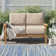 Summerton Teak 4 - Person Patio Conversation Sets with Cushions