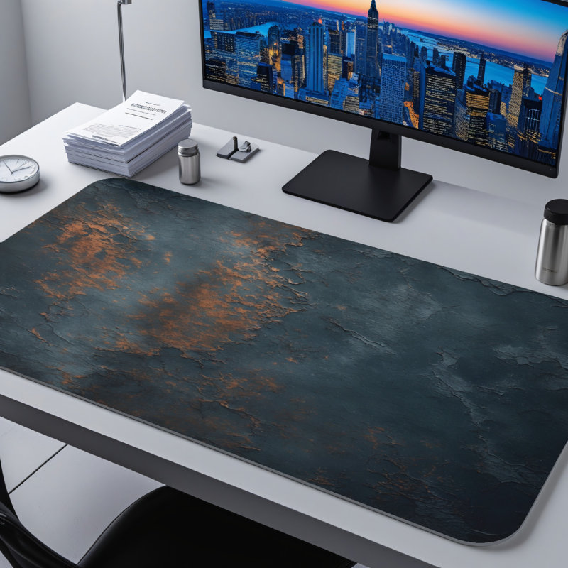 Polyester Desk Pad, 31.5x15.5