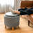 Wollstone Upholstered Ottoman-1219317370