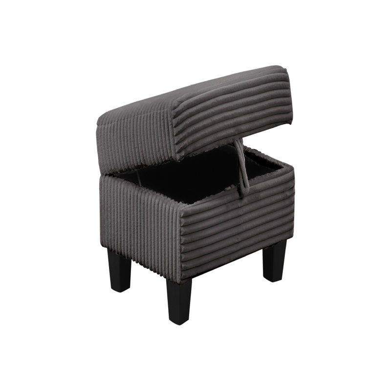 Canapé modulaire inclinable moderne en bois, Velours gris velours