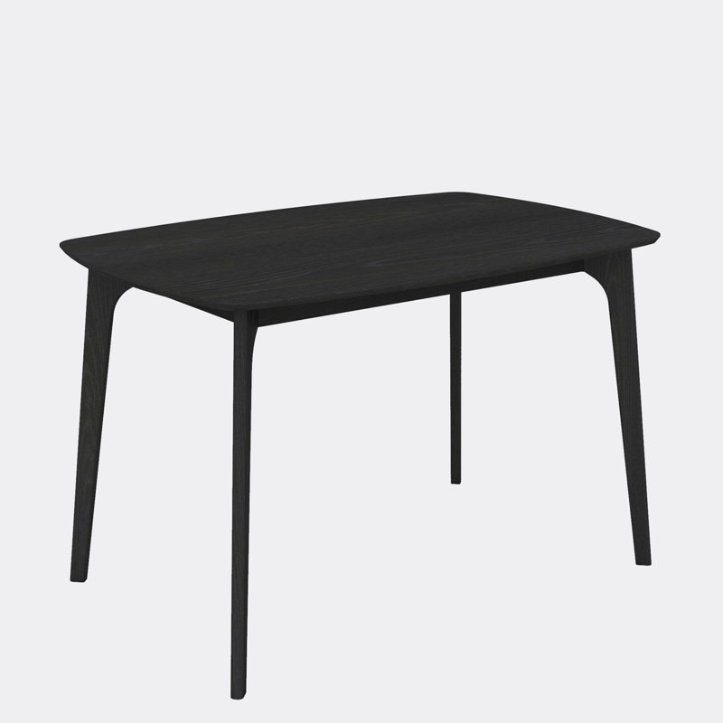 Rectangulaire L 47,24 po x l 31,5 po, table de salle à manger, table de salle à manger, table de cuisine, Noir