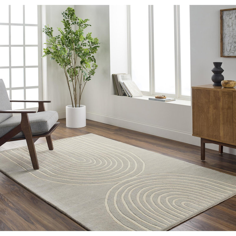 Tapis rectangulaire en laine Makpe, Rectangle 2 pi x 3 pi
