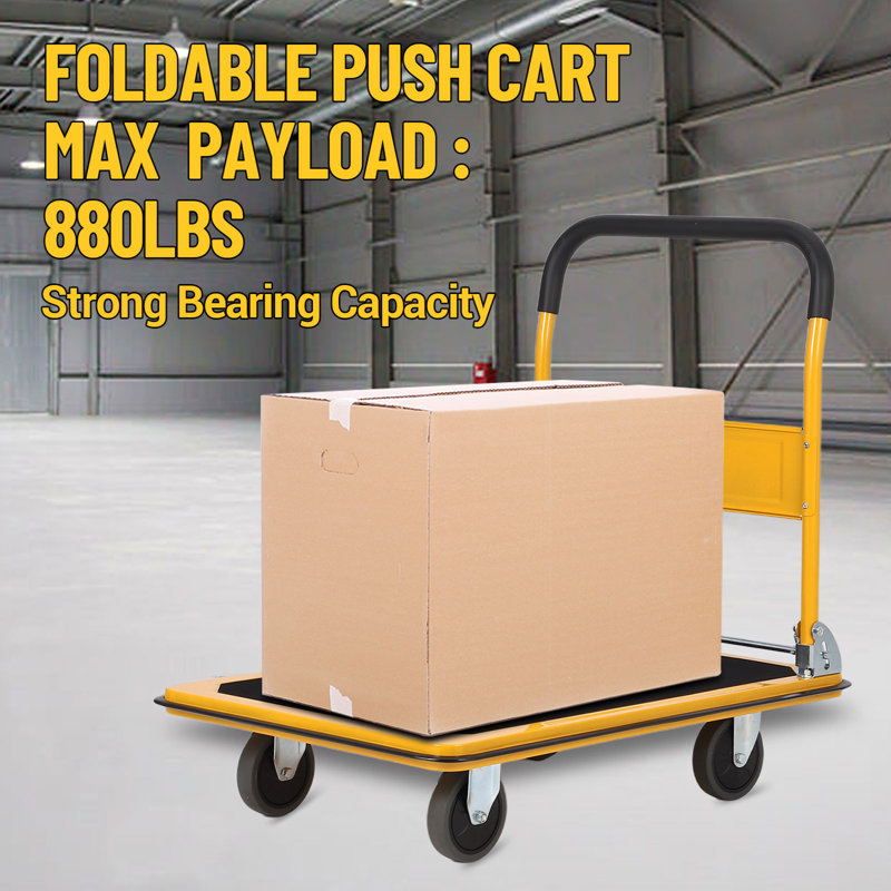 84.9cm H x 60cm W Utility Cart