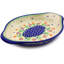 Spring Flowers Stoneware Platter